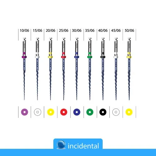 فایل روتاری تیپر ثابت 6% / Touch Blue