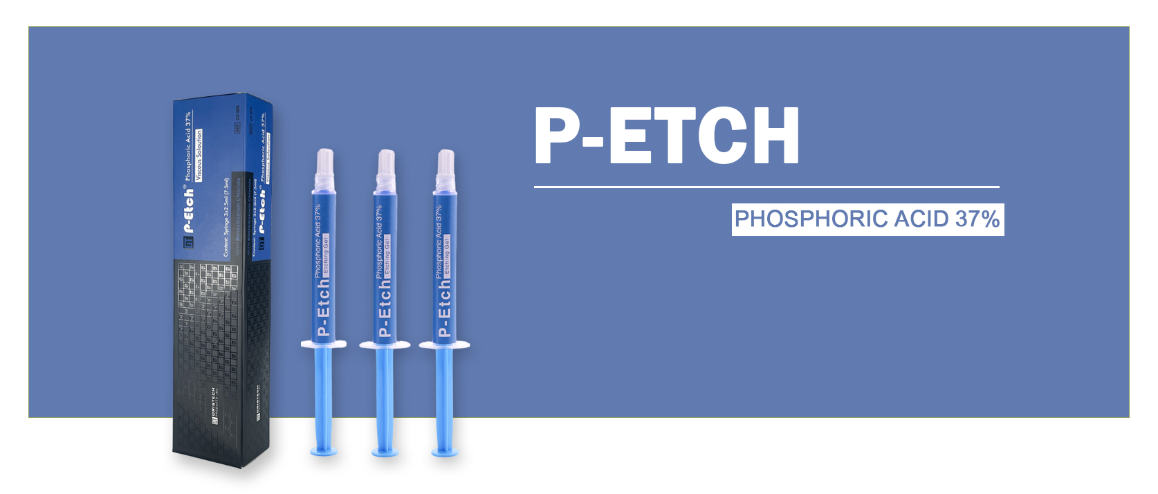 اسید اچ 37% سه سرنگ