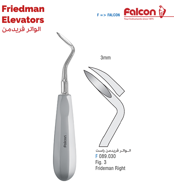 الواتر دندانپزشکی فریدمن راست//فالکن-Falcon