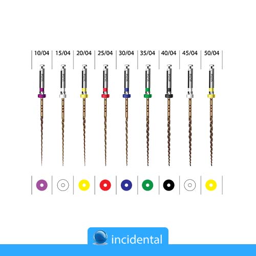 فایل روتاری تیپر ثابت 4% / Smart Gold